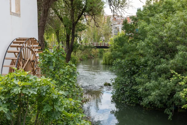 Natural View River Almonda Old City Torres Novas District Santarem — Stock Photo, Image