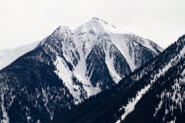 An aerial view of Valemount, Canada