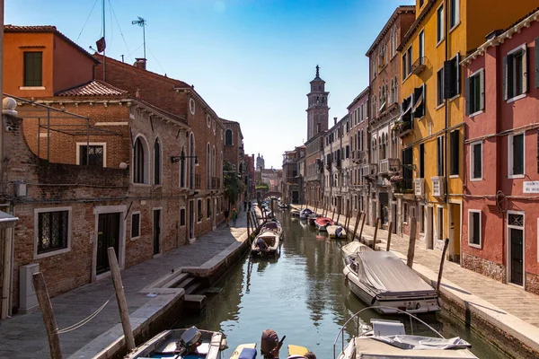 Canal Gondolas Venice Italy — Stock Photo, Image