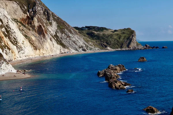 Beautiful Shot Sea Stacks Sea Day — 스톡 사진