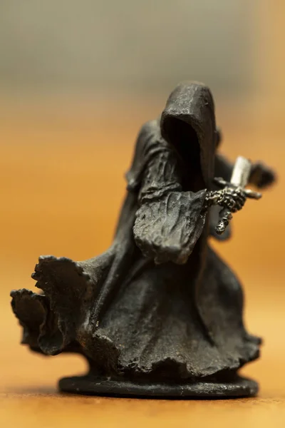 Selective Focus Shot Nazgul Figurine Lord Rings Movie — Stock Photo, Image