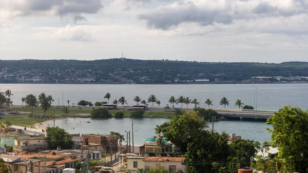 Aerial View Architecture Coast Matanzas Cuba — Fotografia de Stock