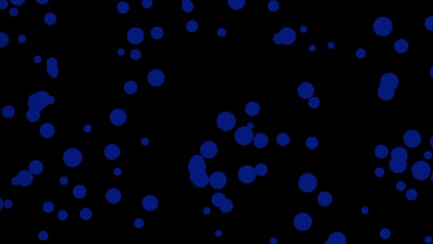 Abstract Background Dark Blue Plexus Motion Graphic Medical Business Engineering — Vídeo de Stock
