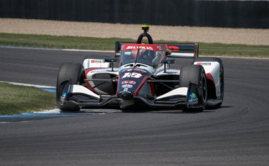 Indy 500 'ün bir otomobil yarışı - pratik ve eleme. Indianapolis Motor Yarış Pisti