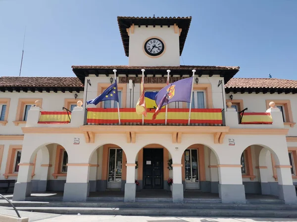 Exterior Grinon Town Hall Community Madrid — Foto Stock