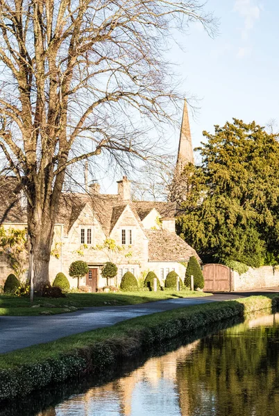 Cotswolds Ngiltere Düşük Katliam Dikey Bir Çekim — Stok fotoğraf