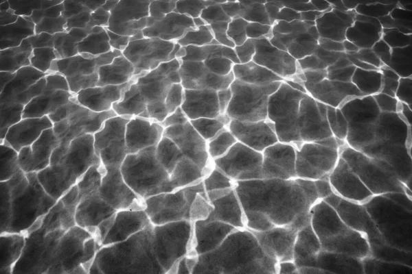 Grayscale View Shiny Clear Water Ocean Maui County Hawaii United — Stock Photo, Image