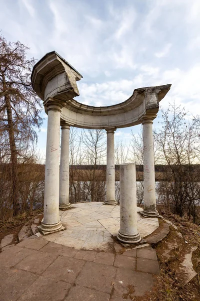 Beautiful View Pavilion Milovid State Museum Estate Arkhangelskoye Krasnogorsk District —  Fotos de Stock