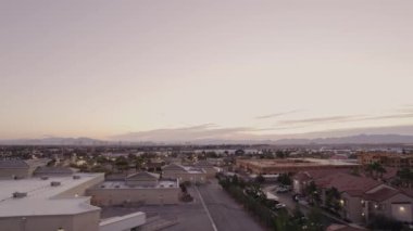 An aerial view of Summerlin Community buildings in Las Vegas, Nevada