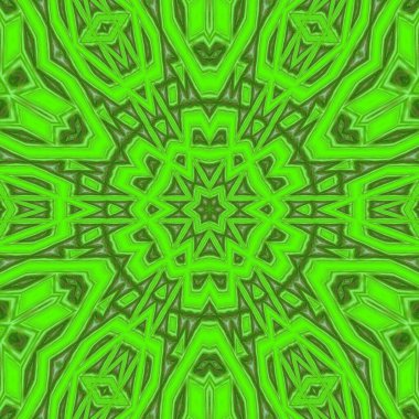 Soyut, havalı ve büyüleyici, pürüzsüz yeşil bir arkaplan.