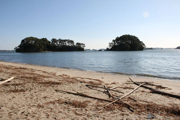 View Islands Matsushima Miyagi Which Belong Three Most Beautiful Landscapes — Φωτογραφία Αρχείου