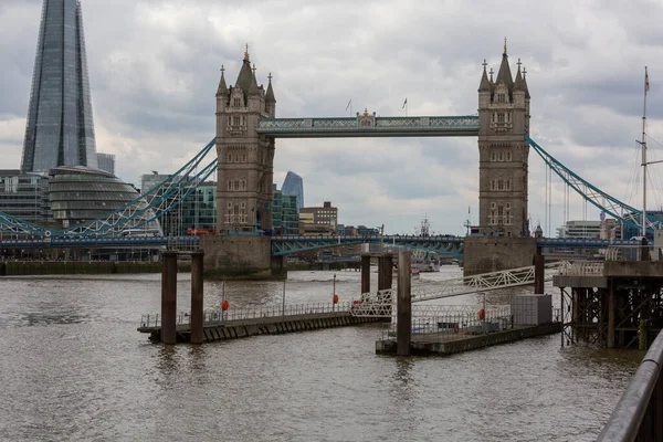 Tower Bridge London River Thames — Stock fotografie