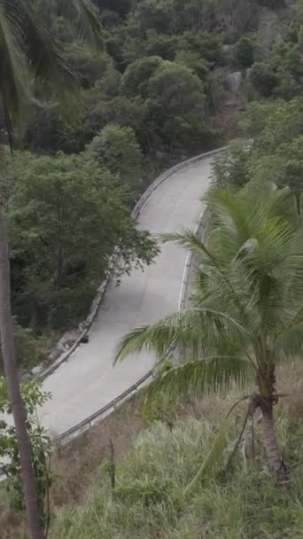 People Riding Scooters Countryside Road — Vídeo de Stock