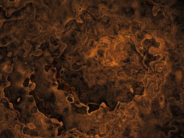 An abstract artwork design of a walnut burl wood texture background