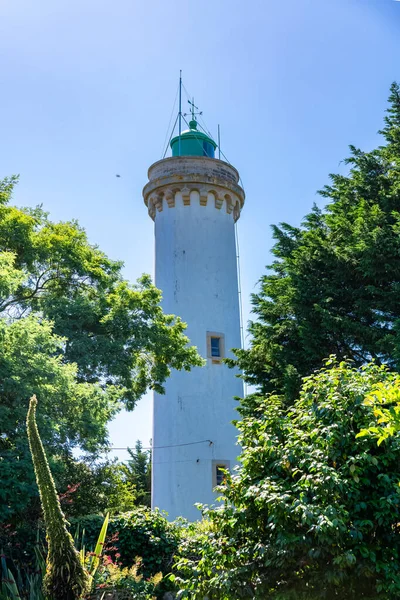 ブルターニュの港ナバロ灯台 — ストック写真
