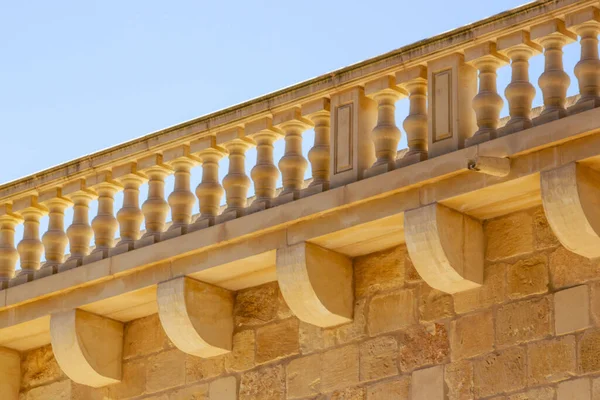Balustrades San Anton Gardens Balzan Malta — Foto Stock