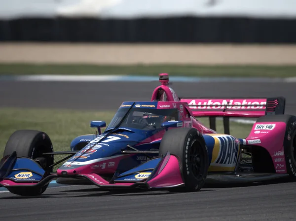 Automobile Racing Indy 500 Practice Qualifying Indianapolis Motor Speedway — Stock Photo, Image