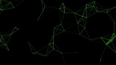 A Geometry Abstract Cyberspace moving motion screen background animated web element - Animation - Graphic