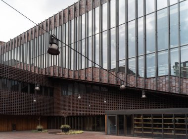 The design of the building Faculty of Radio and Television Krzysztof Kieslowski of the University of Silesia