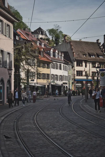Oldtown Freiburg Breisgau Duitsland — Stockfoto