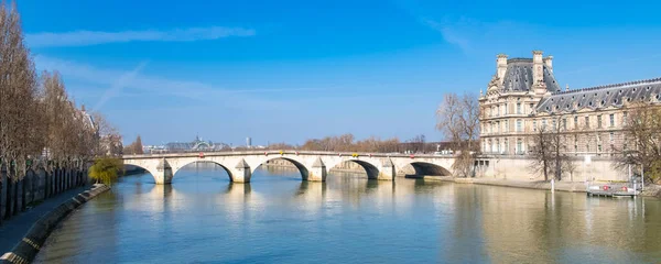 París Pont Royal Hermoso Puente Centro — Foto de Stock