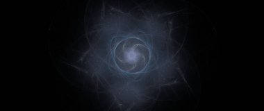 Radyal simetriyi gösteren sayısal oluşturma fraktal arkaplanı ve arkaplan için yumuşak akan pastel renk enerji çizgileri