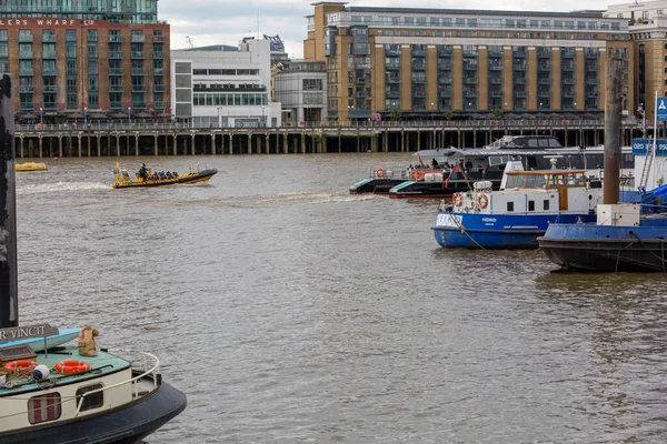 Speed Boats River Thames London — Fotografia de Stock