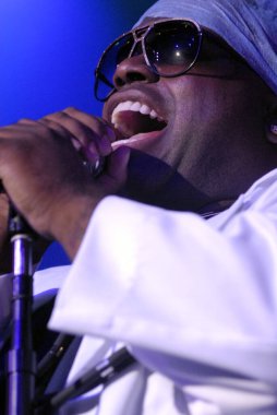 Cee-Lo 'nun Hollywood, Kaliforniya' daki Avalon Tiyatrosu 'nda canlı performansı.