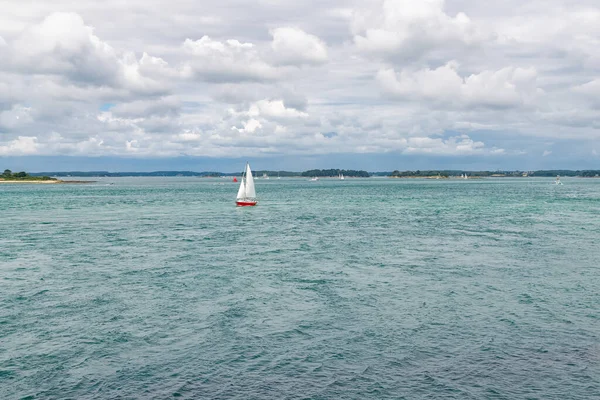 Port Navalo Der Bretagne Eingang Des Golfs Von Morbihan Wunderschöne — Stockfoto