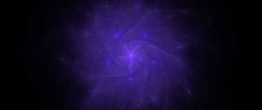 Radyal simetriyi gösteren sayısal oluşturma fraktal arkaplanı ve arkaplan için yumuşak akan pastel renk enerji çizgileri