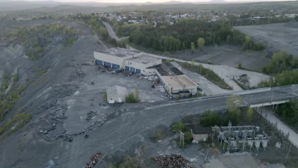 Industrial Mine Pit Excavation Point — Vídeo de Stock