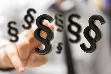 Kanun ve adalet kavramının 3 boyutlu sunumunu yapan kişi