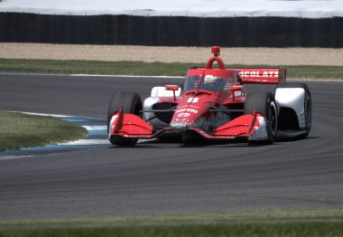 Indy 500 'ün bir otomobil yarışı - pratik ve eleme. Indianapolis Motor Yarış Pisti