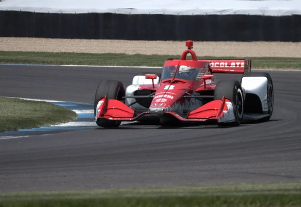 Automobile Racing Indy 500 Practice Qualifying Indianapolis Motor Speedway — Stock Photo, Image