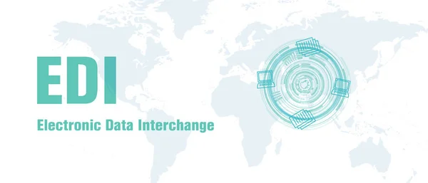 An illustration of Electronic Data Interchange software system background
