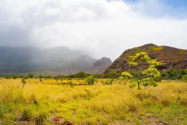 Beautiful Shot Rural Areas Oahu Hawaii — Foto de Stock
