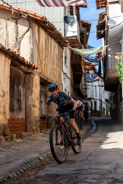Cyclists Participate Challente Desafio Conquista Vera Extremadura — Stock Photo, Image