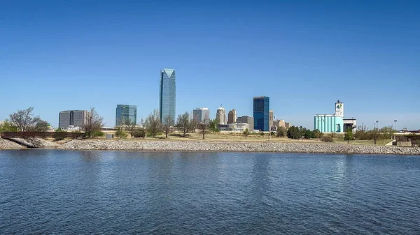 Oklahoma City Oklahoma River Canadian River — Stock Photo, Image