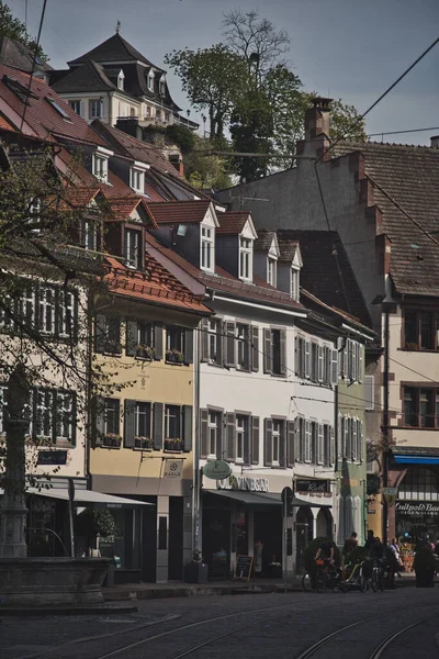 Oldtown Freiburg Breisgau Alemanha — Fotografia de Stock