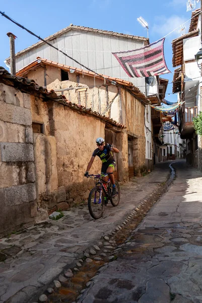 Cyclists Participate Challente Desafio Conquista Vera Extremadura — Stock Photo, Image