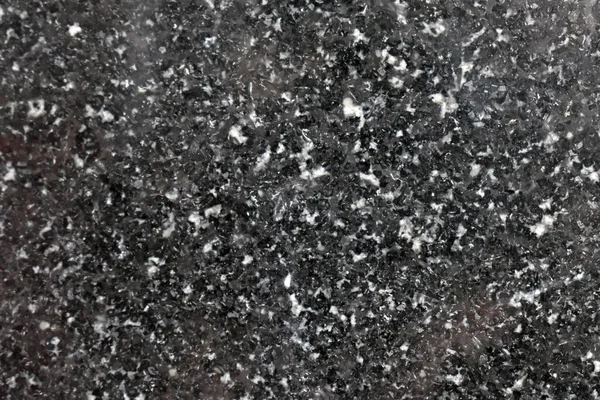 Grainy Black Grey Granite Floor — Stock Photo, Image