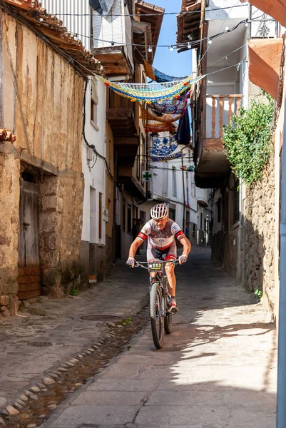 Cyclists Participate Challente Desafio Conquista Vera Extremadura — Photo