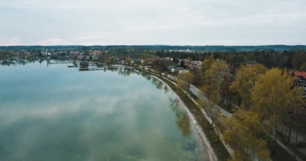 Resolution Seebruck Chiemgau Cloudy Sky Afternoon — Stok video