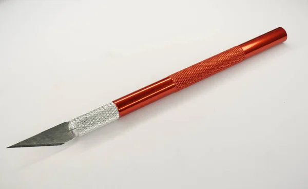 Stainless Steel Red Precision Cutter — Φωτογραφία Αρχείου
