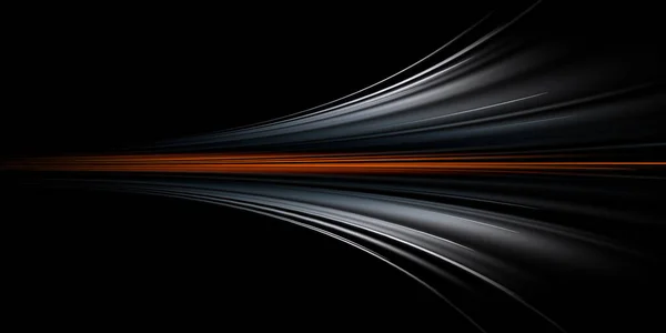 Beautiful Gray Orange Speed Abstract Technology Background — Stockfoto