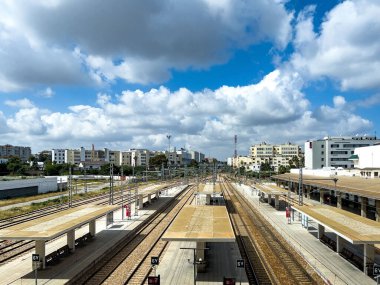 Fas 'taki Casa voyageurs tren istasyonu.