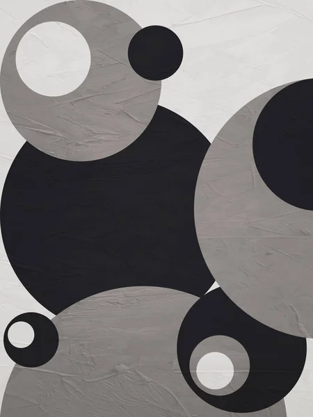 Absztrakt Művészet Geometrikus Formák Színes Textúrával Modern Művészet Hajlam Tökéletes — Stock Fotó