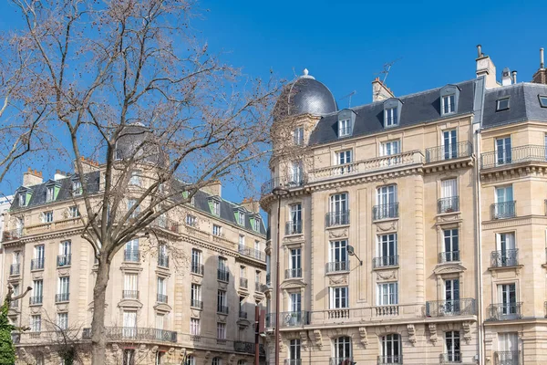 Παρίσι Πολυτελή Κτίρια Στο Κέντρο — Φωτογραφία Αρχείου