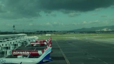 Kuala Lumpur, Malezya, KLIA 2 Havalimanı 'nda zaman aşımı