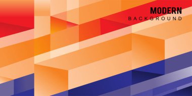 Soyut modern arkaplanın bir vektör çizimi